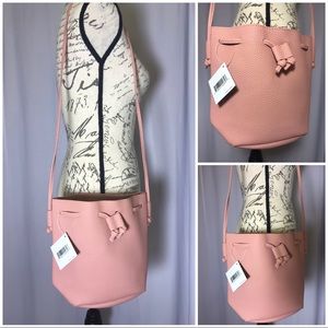 NWT Macy's Bucket Shoulder Hand Bag FauxLeather